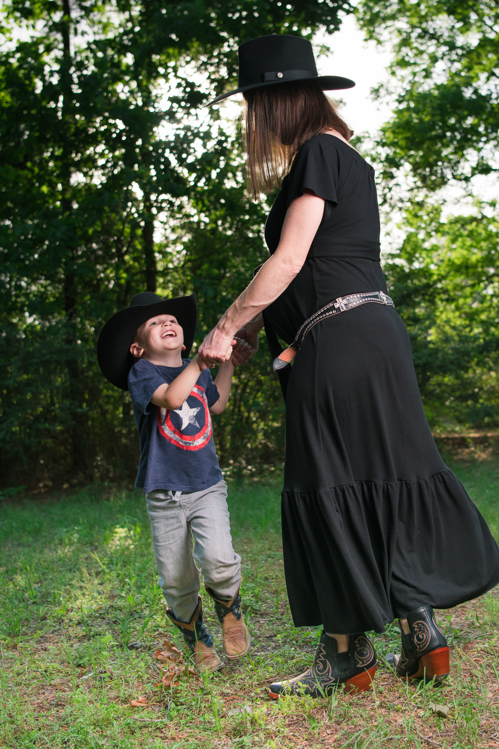 Radiant Expectant Mother Portrait